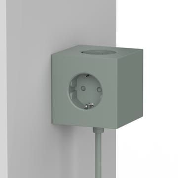 Square 1 stekkerdoos - oak green - Avolt