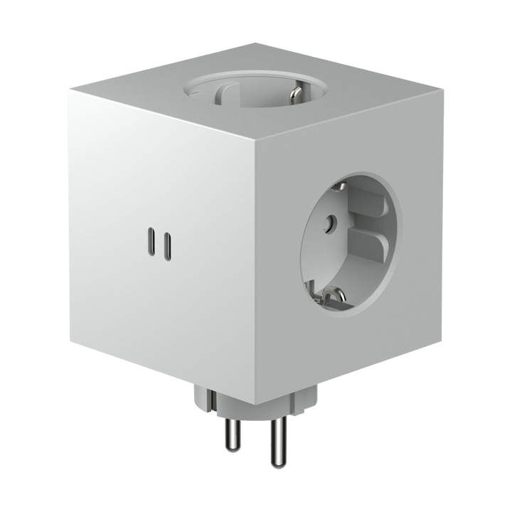 Square 2 stopcontact - Gotland Grey - Avolt