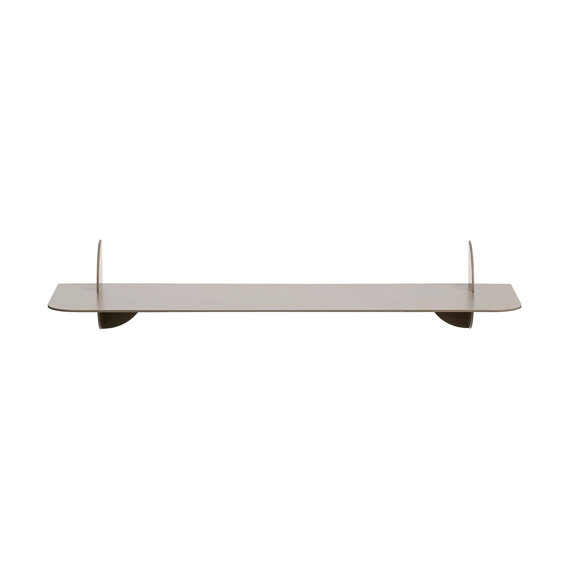 Aedes wandplank, Taupe, 60 cm AYTM