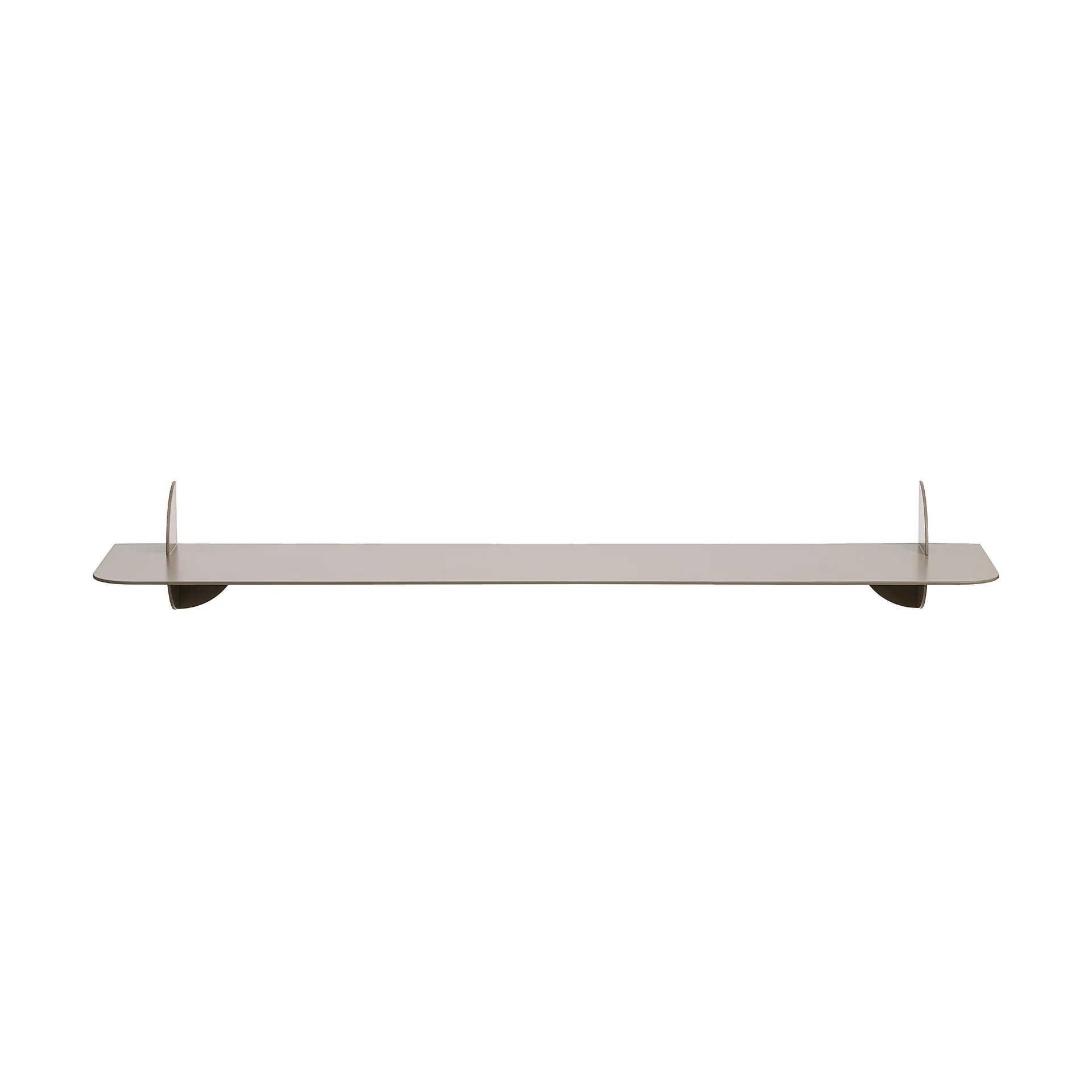 Aedes wandplank, Taupe, 80 cm AYTM