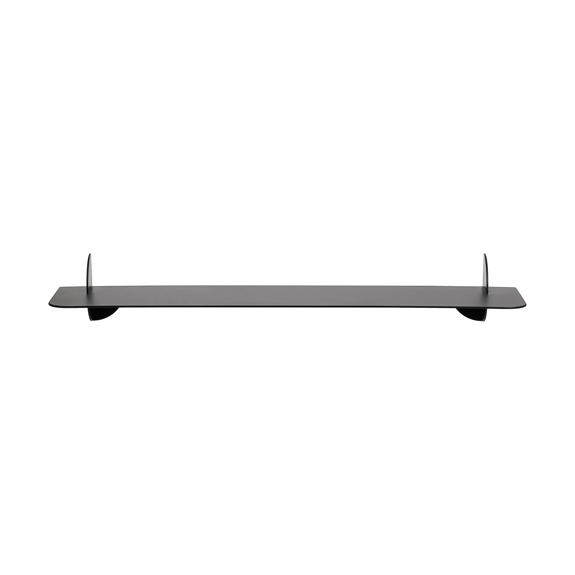 Aedes wandplank, Zwart, 80 cm AYTM