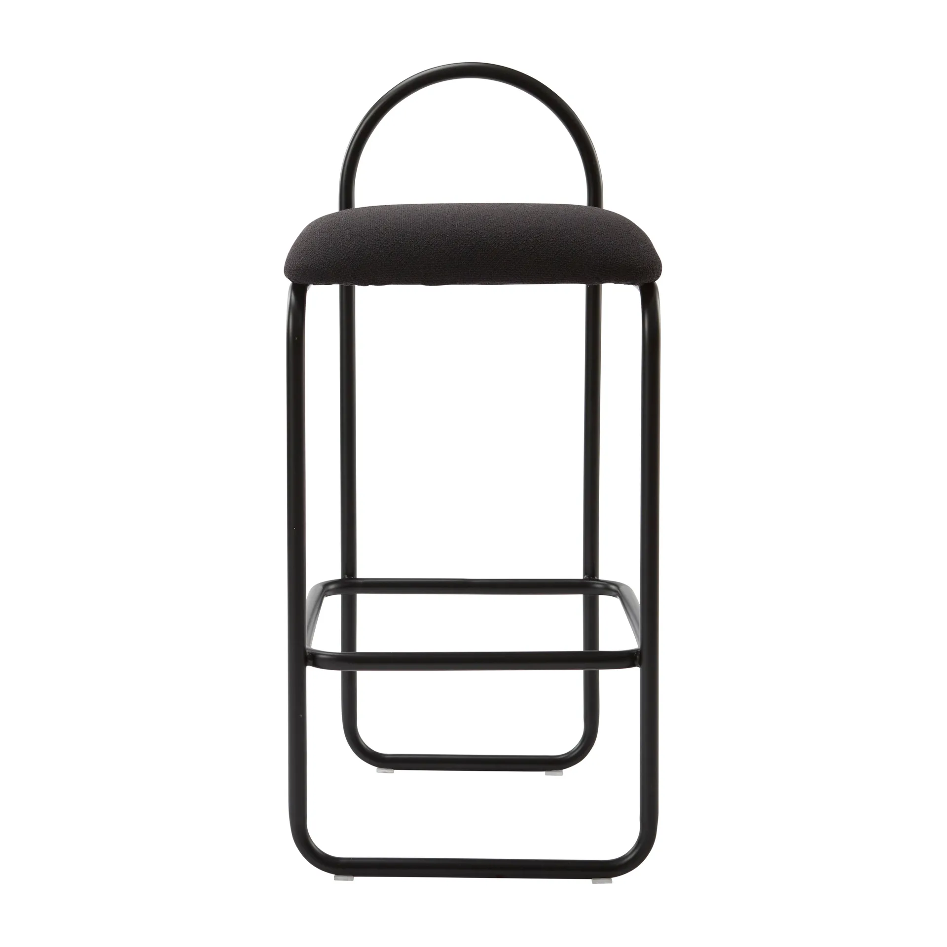 Angui barkruk bouclé, Anthracite AYTM