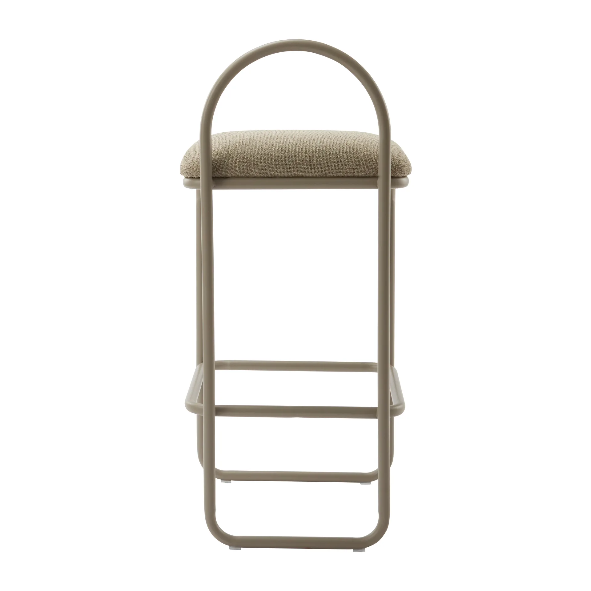 Angui barkruk bouclé, Taupe AYTM