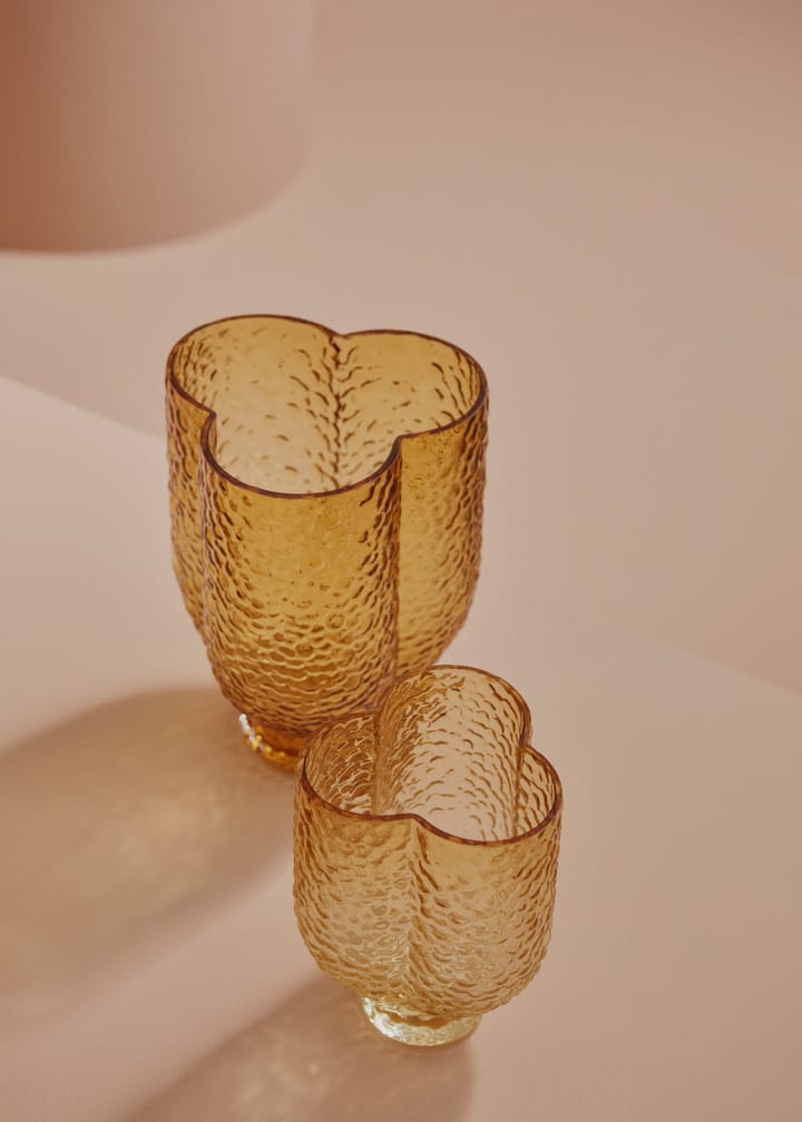 Arura trio vaas 25 cm, Amber AYTM