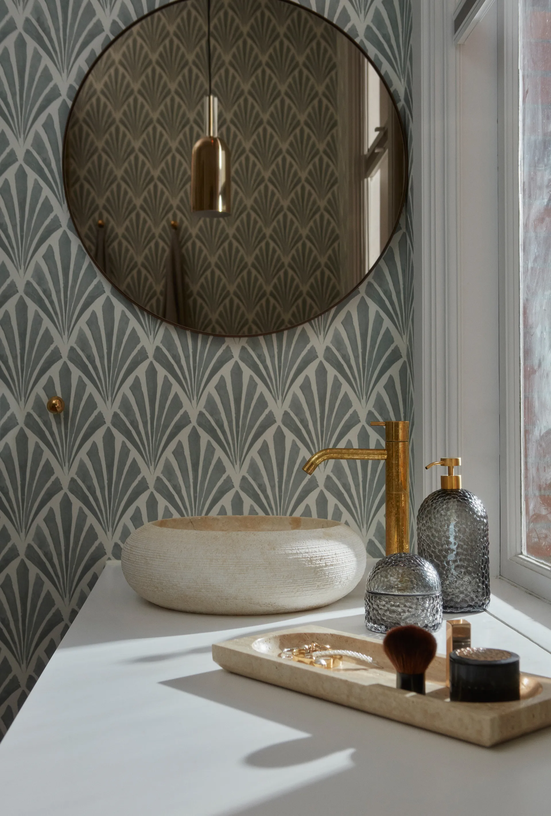 Circum spiegel klein, Brown AYTM