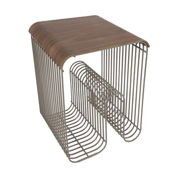Curva blad/bovenpaneel voor Curva kruk 33 cm - Walnotenhout - AYTM
