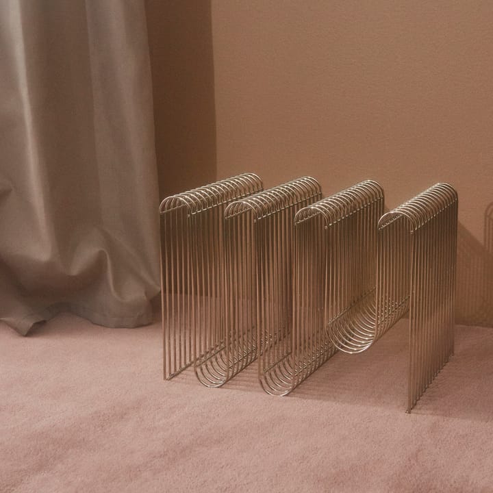 Curva tijdschriftenstandaard, zilver AYTM