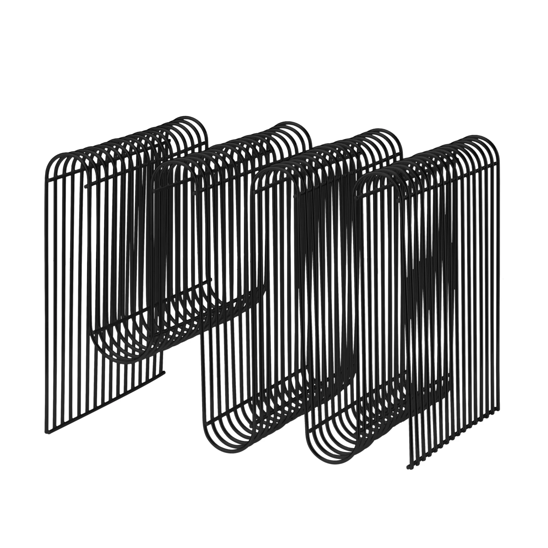 Curva tijdschriftenstandaard, zwart AYTM