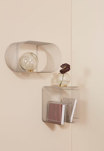 Curva wandplank - Taupe - AYTM