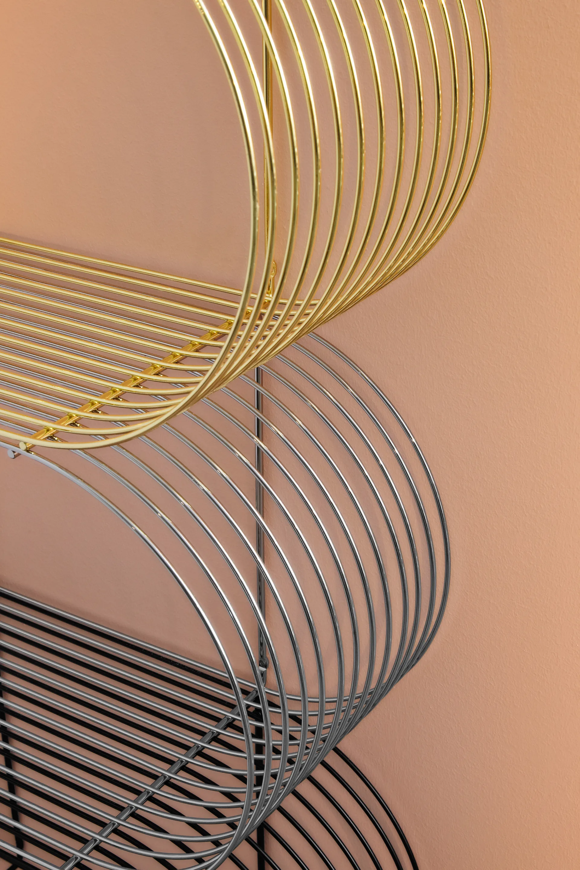 Curva wandplank, Zilver AYTM