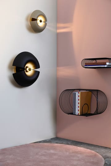 Curva wandplank - Zwart - AYTM