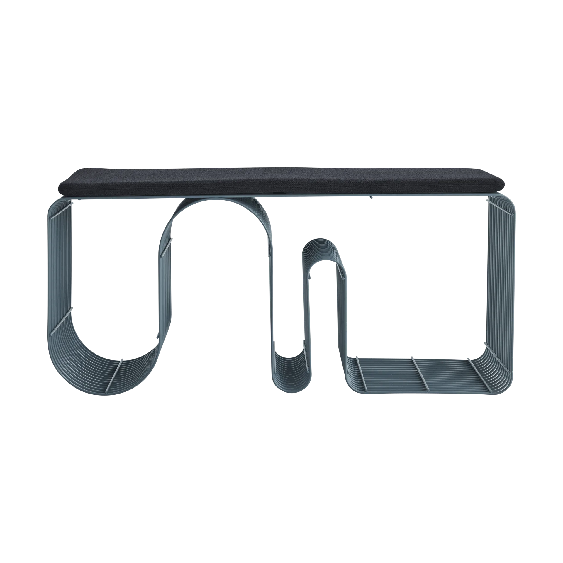 Curva zitbank 100 cm, Dusty blue AYTM