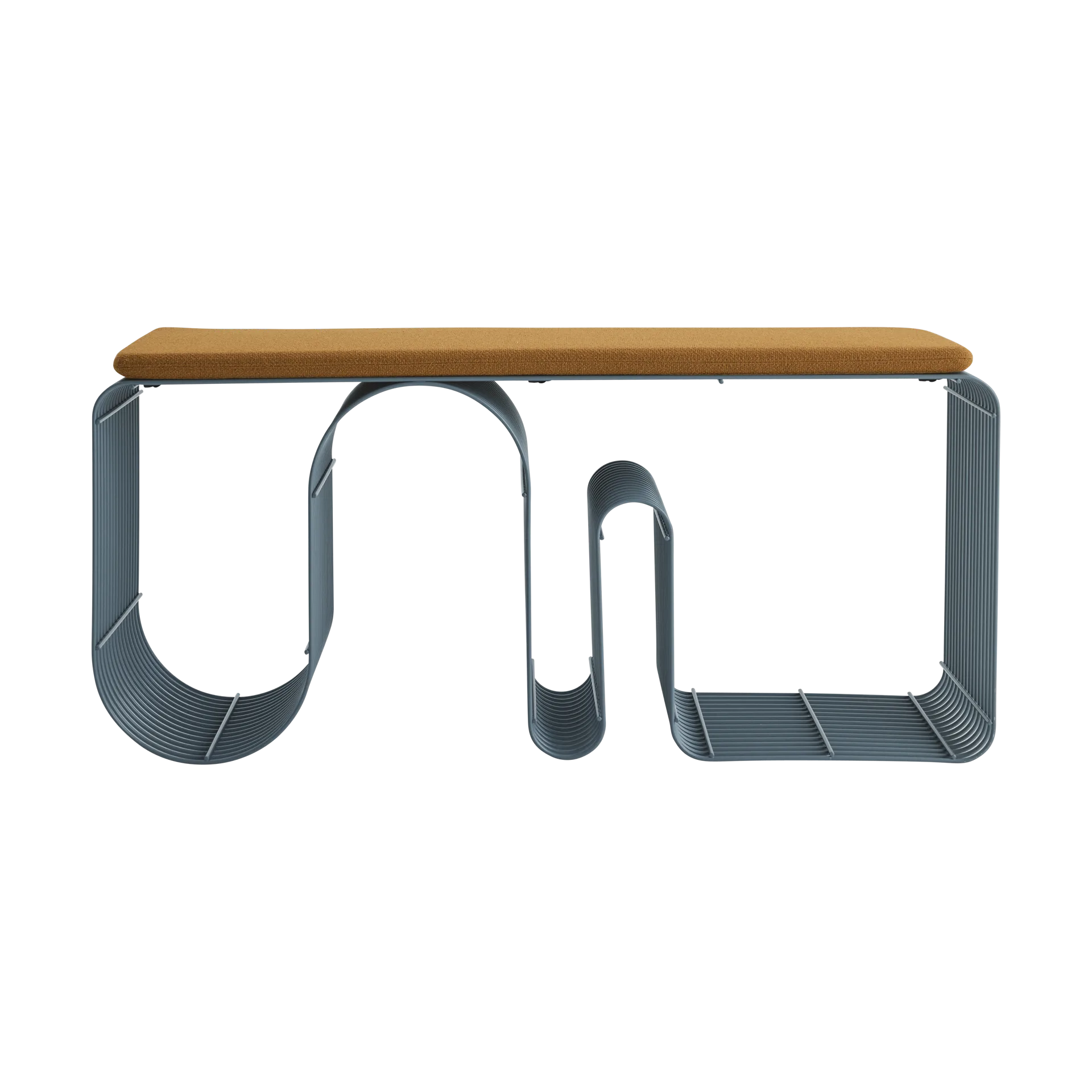 Curva zitbank 100 cm, Dusty blue AYTM