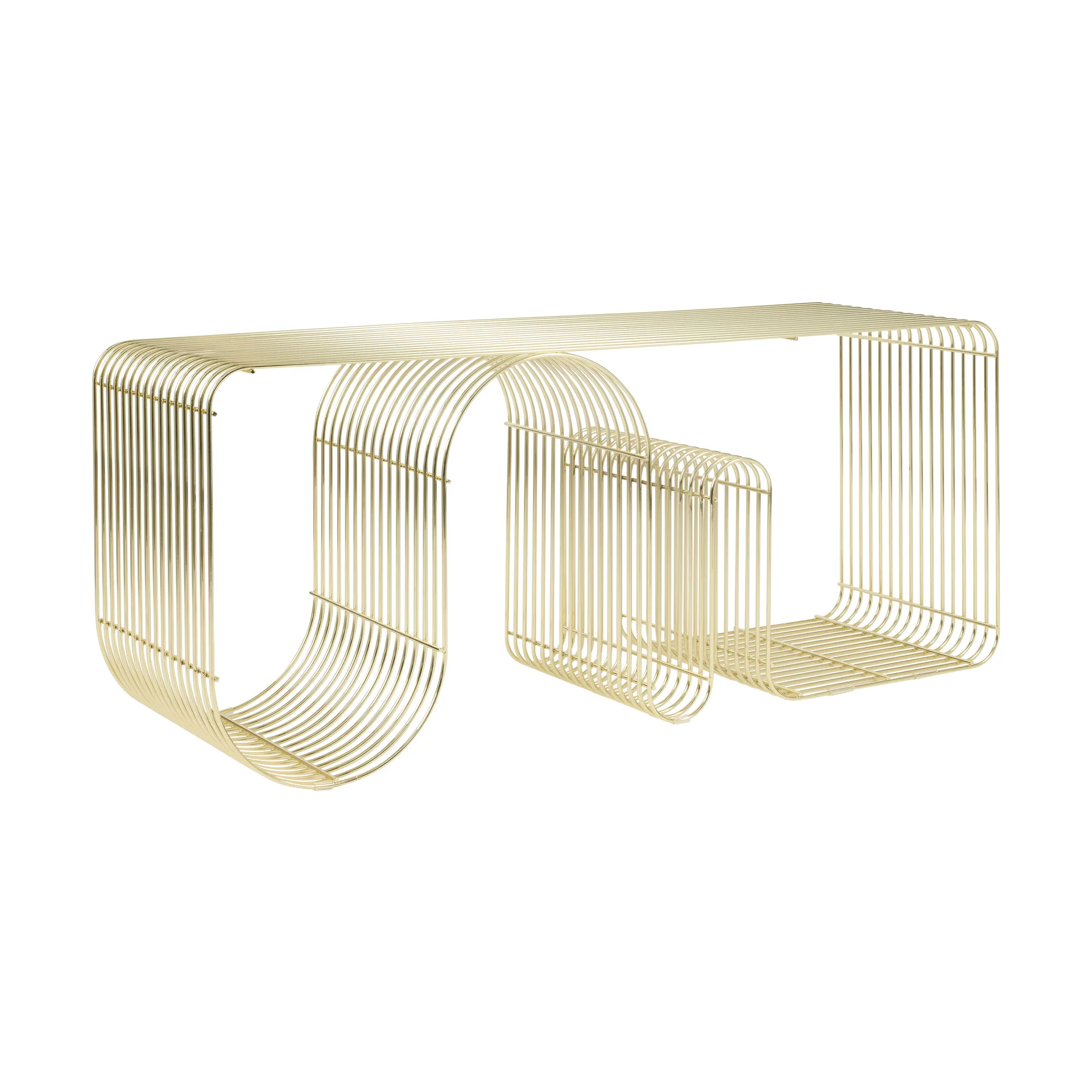 Curva zitbank 100 cm, Goud AYTM