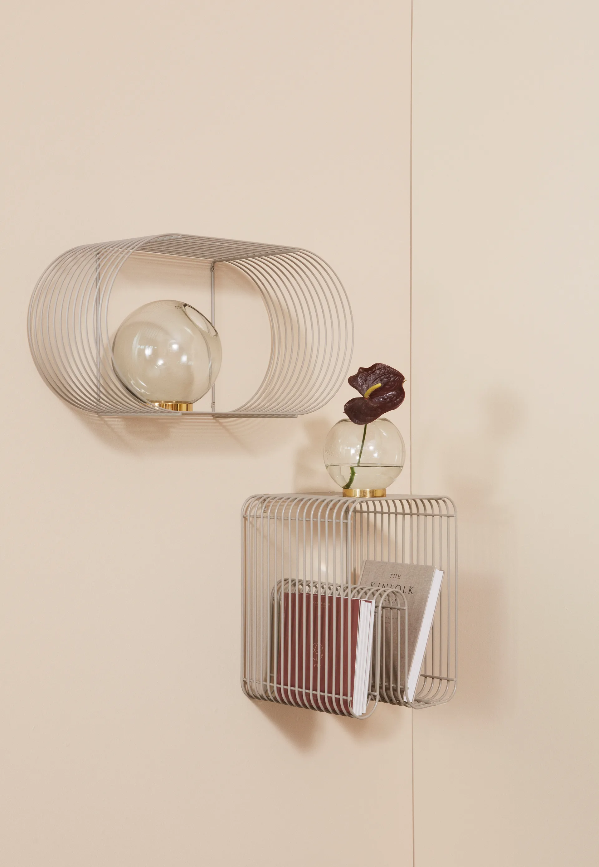 Curve stoel, Taupe AYTM