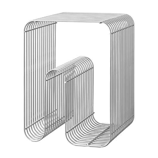 Curve stoel, zilver AYTM