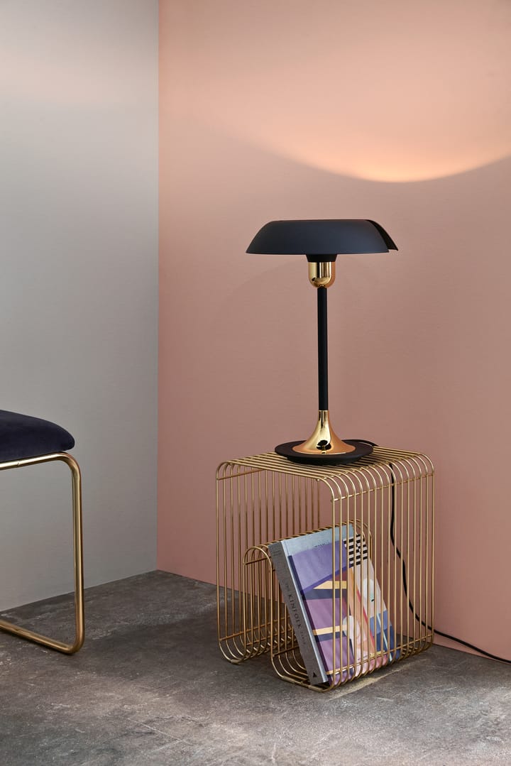 Cycnus tafellamp 46 cm, Zwart-goud AYTM