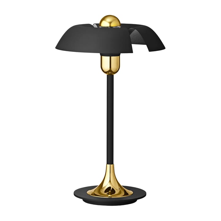 Cycnus tafellamp 46 cm, Zwart-goud AYTM