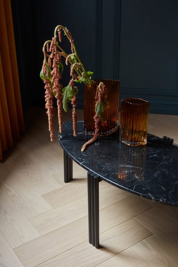 Folium vaas 25 cm - Amber - AYTM