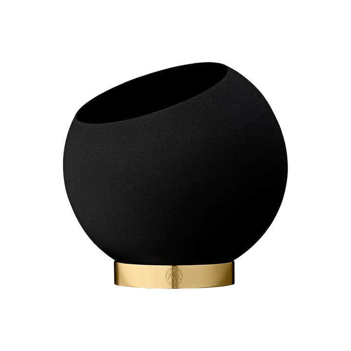 Globe bloempot Ø17 cm - Black - AYTM