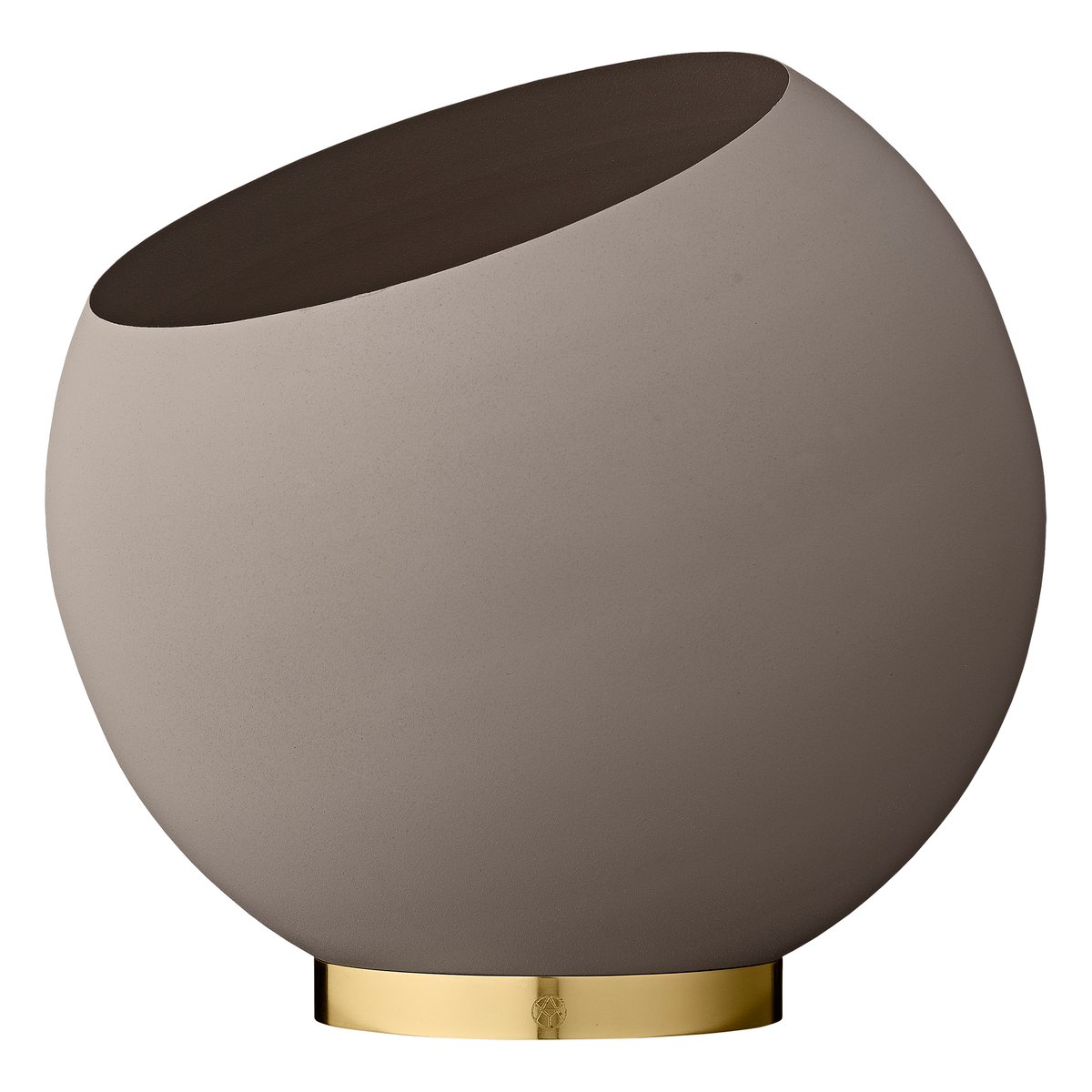 AYTM Globe bloempot Ø37 cm Taupe