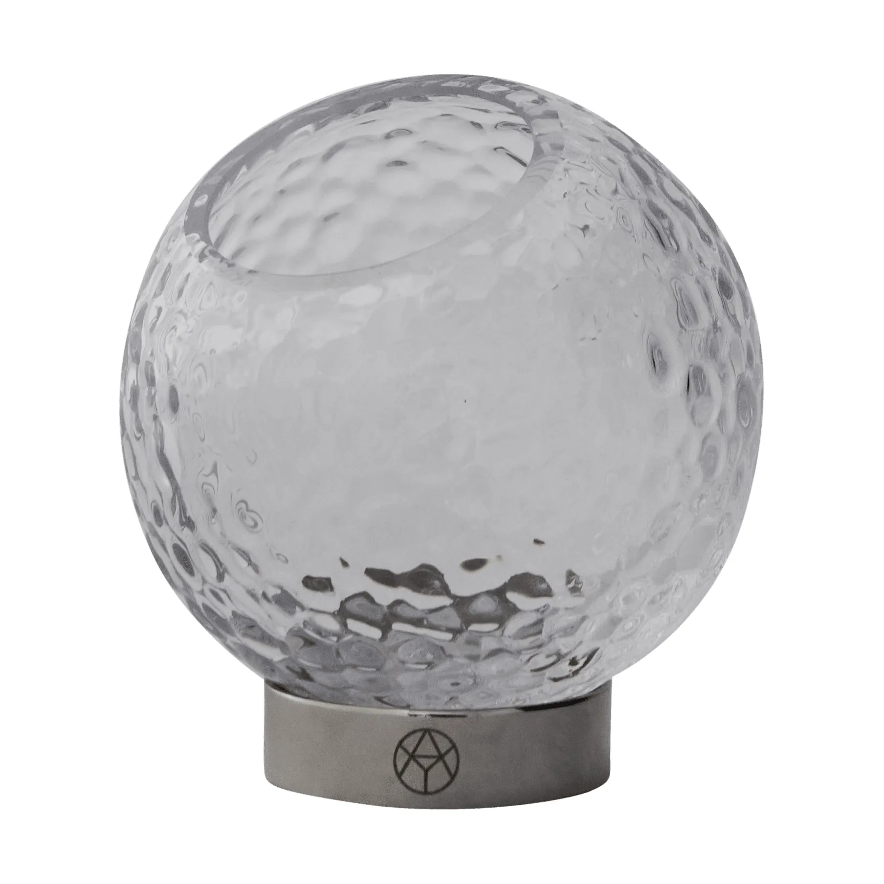 Globe bubbles vaas Ø10 cm, Clear AYTM
