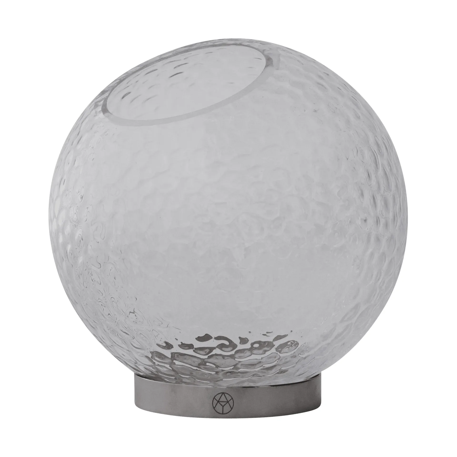 Globe bubbles vaas Ø17 cm, Clear AYTM