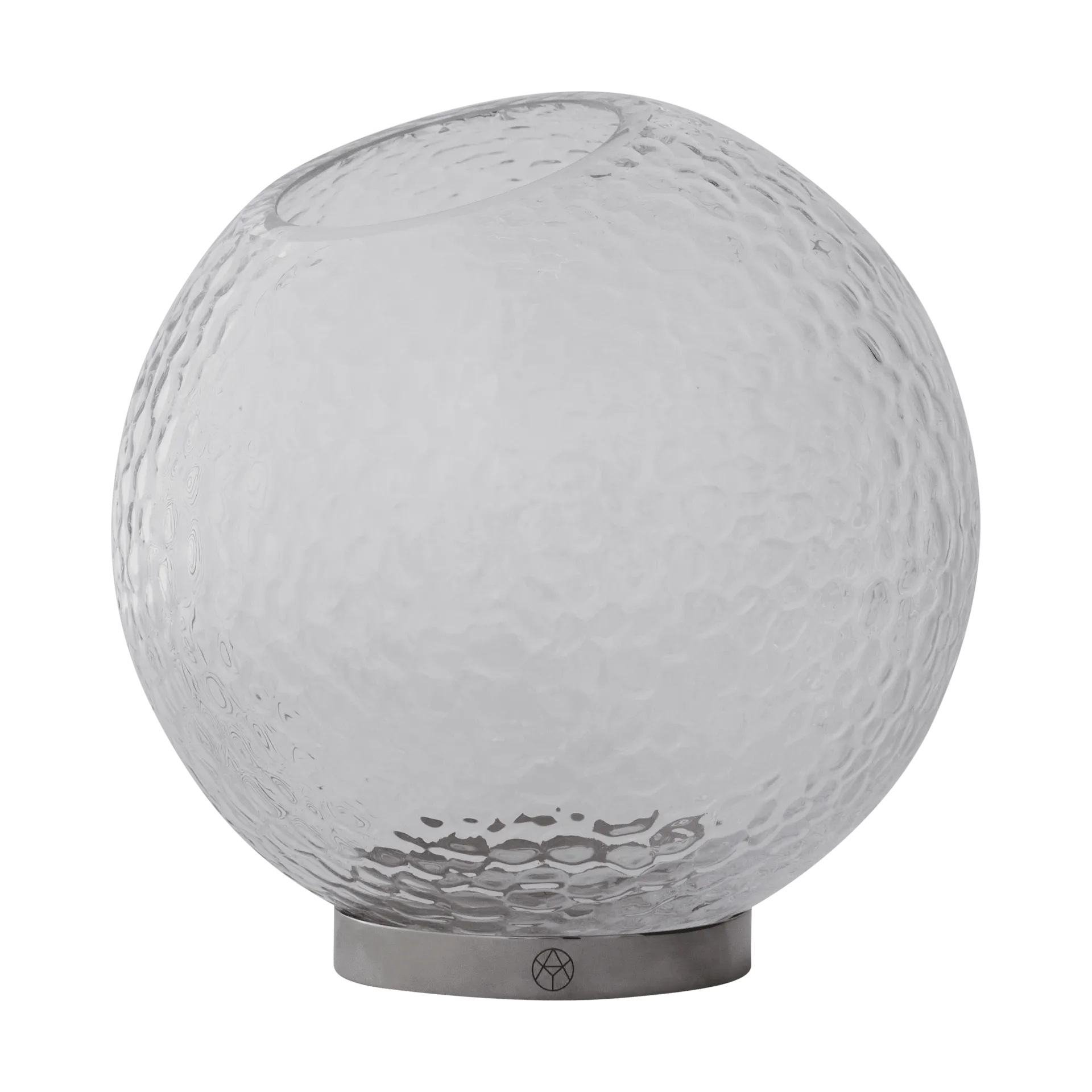 Globe bubbles vaas Ø21 cm, Clear AYTM