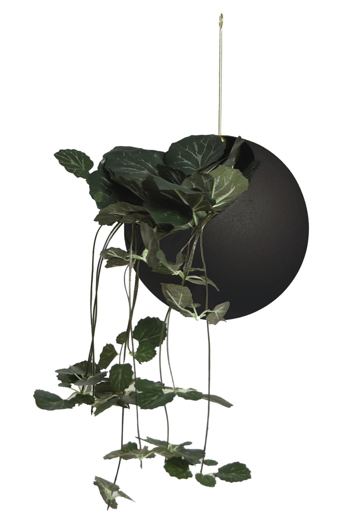 GLOBE hangende bloempot Ø17 cm h28 cm, Black AYTM