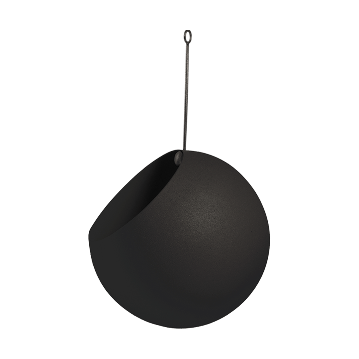 GLOBE hangende bloempot Ø17 cm h28 cm - Black - AYTM