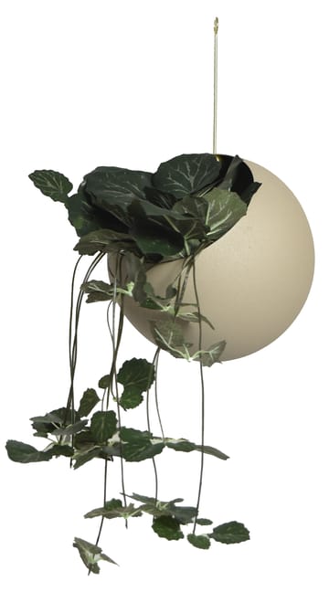 GLOBE hangende bloempot Ø17 cm h28 cm - Taupe - AYTM