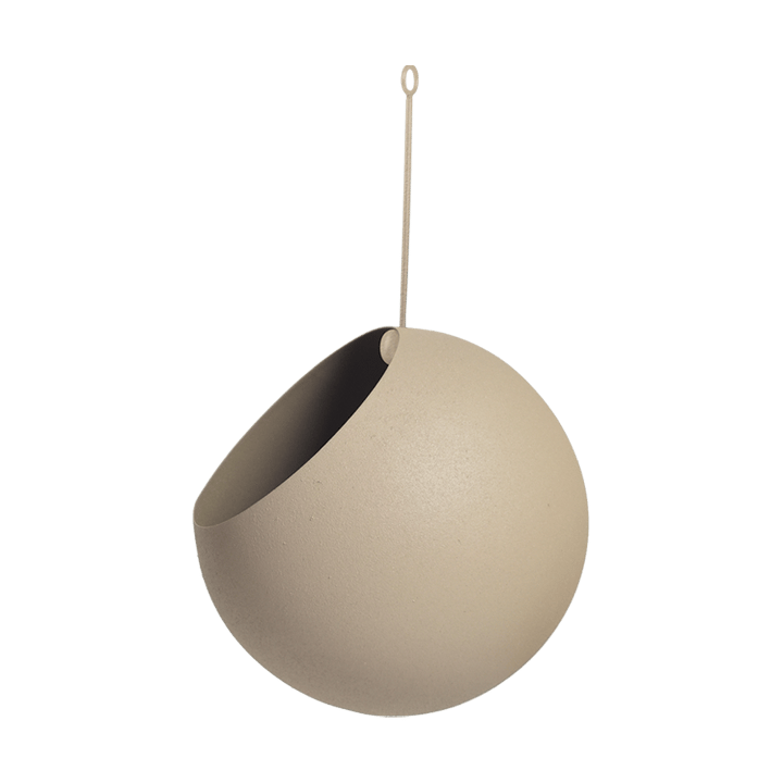 GLOBE hangende bloempot Ø17 cm h28 cm - Taupe - AYTM