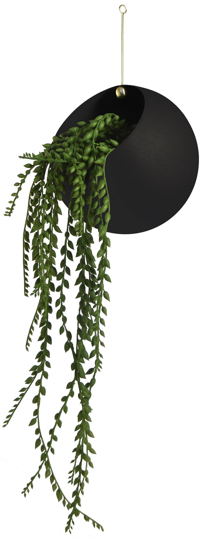 GLOBE hangende bloempot Ø21 cm h32 cm, Black AYTM