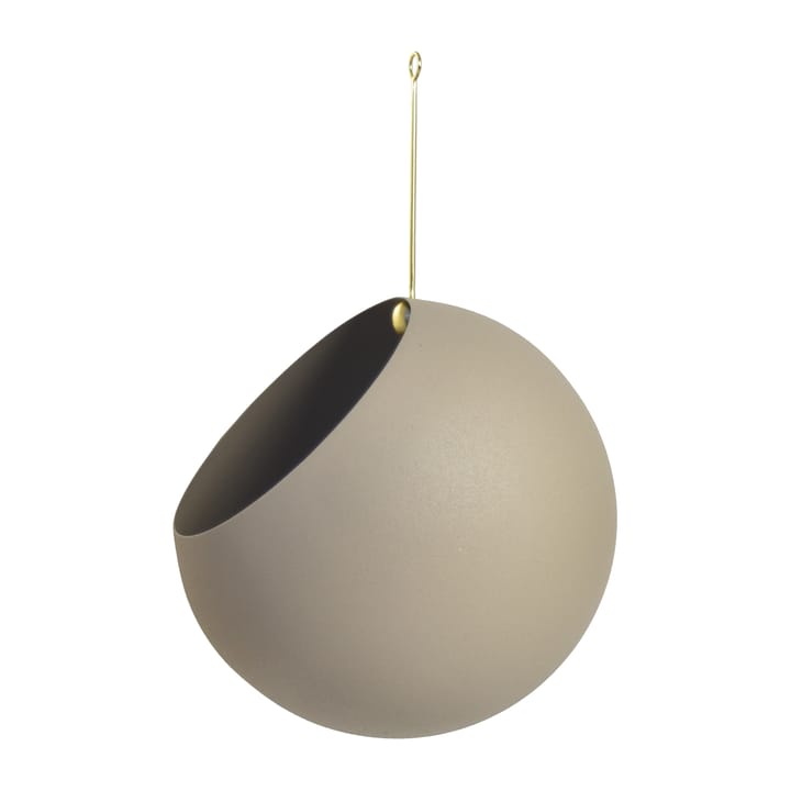 GLOBE hangende bloempot Ø21 cm h32 cm - Taupe - AYTM