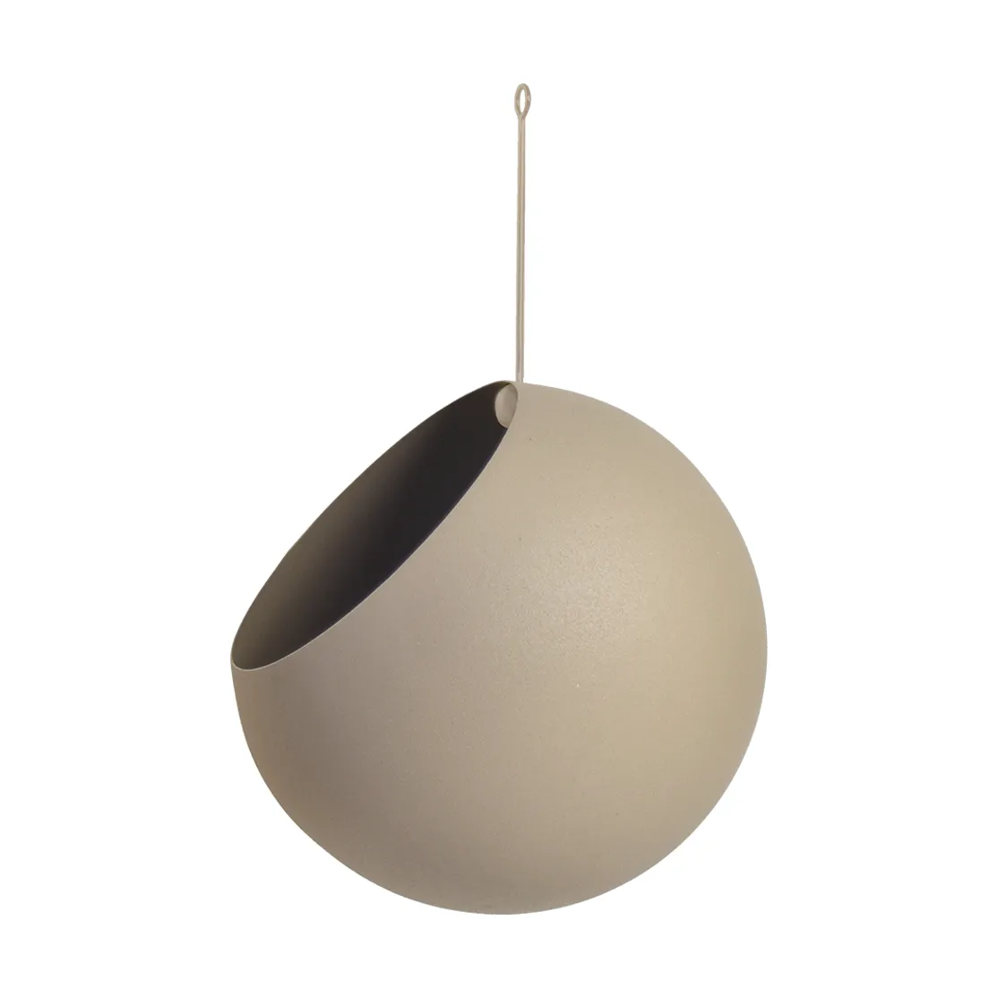 GLOBE hangende bloempot Ø21 cm h32 cm, Taupe AYTM