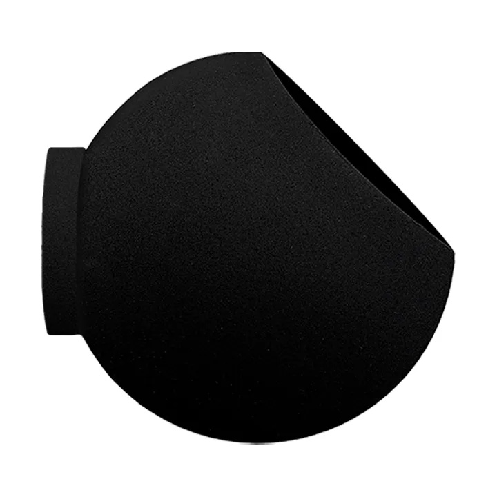 Globe wandbloempot Ø17 cm, Black AYTM