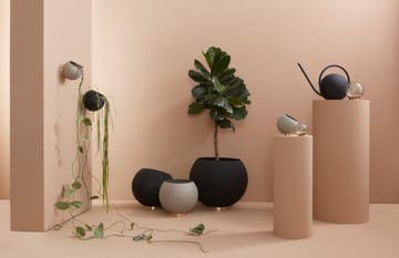 Globe wandbloempot Ø21 cm - Black - AYTM