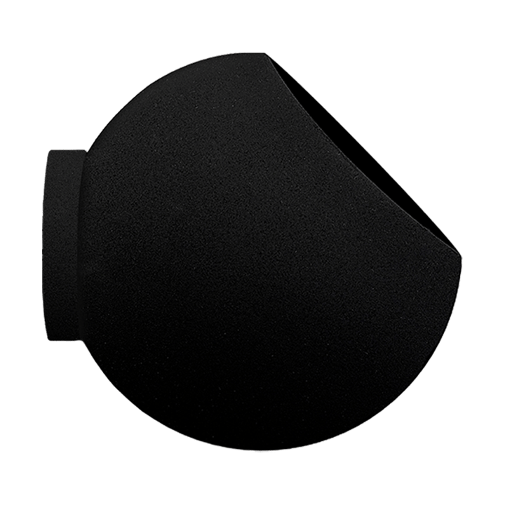 Globe wandbloempot Ø21 cm - Black - AYTM