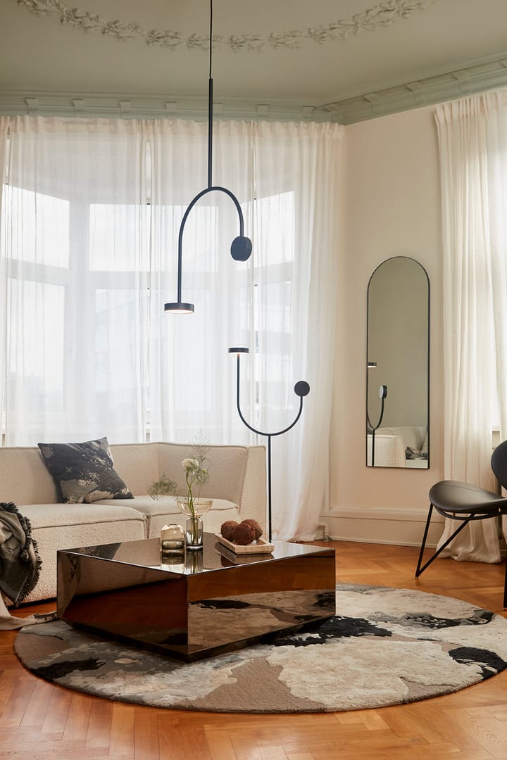 GRASIL hanglamp 30x54 cm, Black/Black AYTM