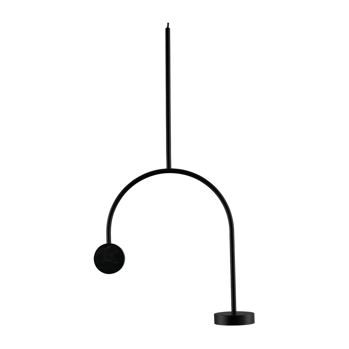 AYTM GRASIL hanglamp 30x54 cm Black/Black