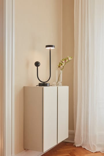 GRASIL tafellamp 15x56 cm - Black/Black - AYTM