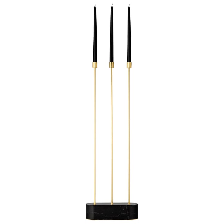 Grasil vloerkandelaar, Zwart-goud AYTM