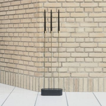 Grasil vloerkandelaar - Zwart-goud - AYTM