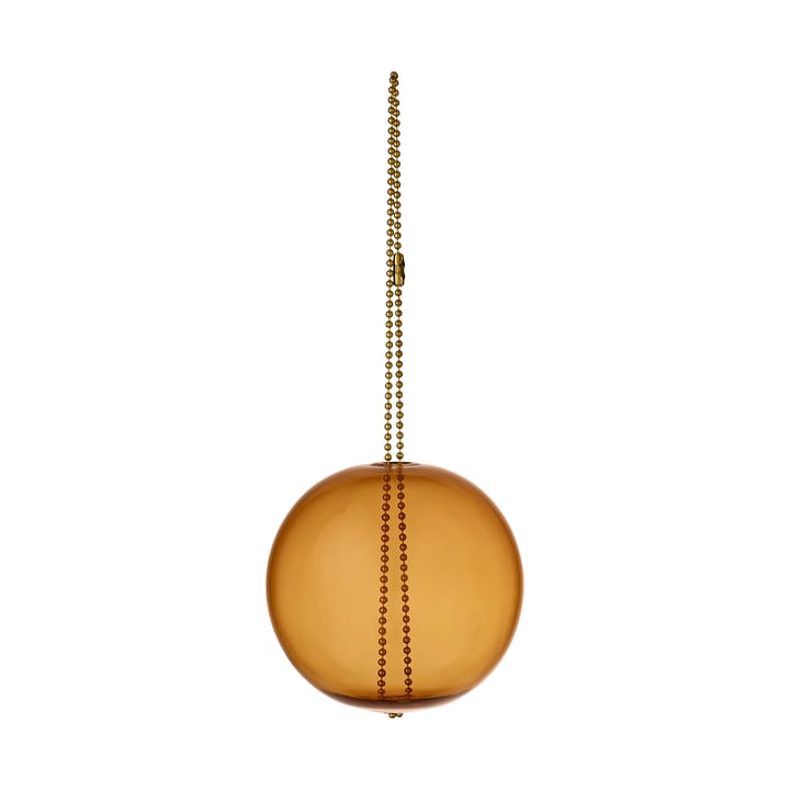 Monili kerstbal, amber AYTM