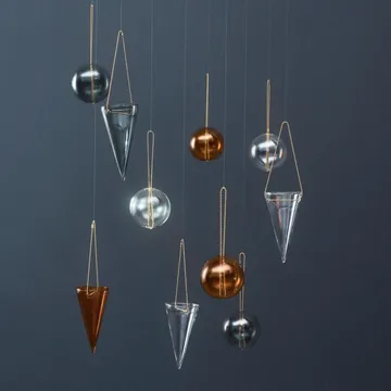 Monili kerstbal - helder - AYTM