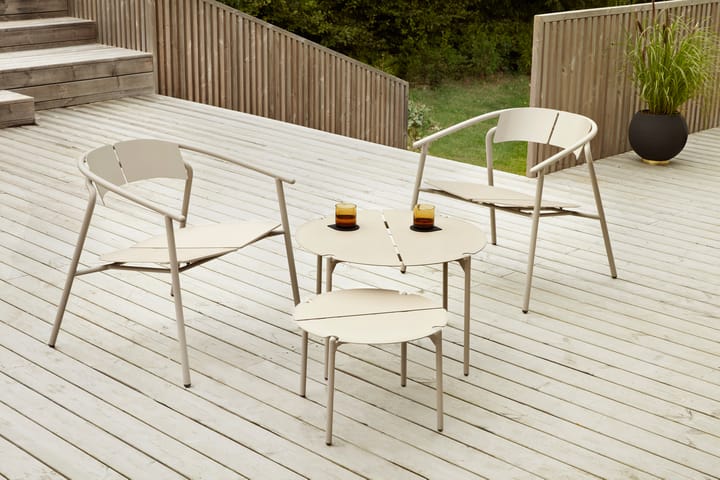 NOVO lounge stoel, taupe AYTM