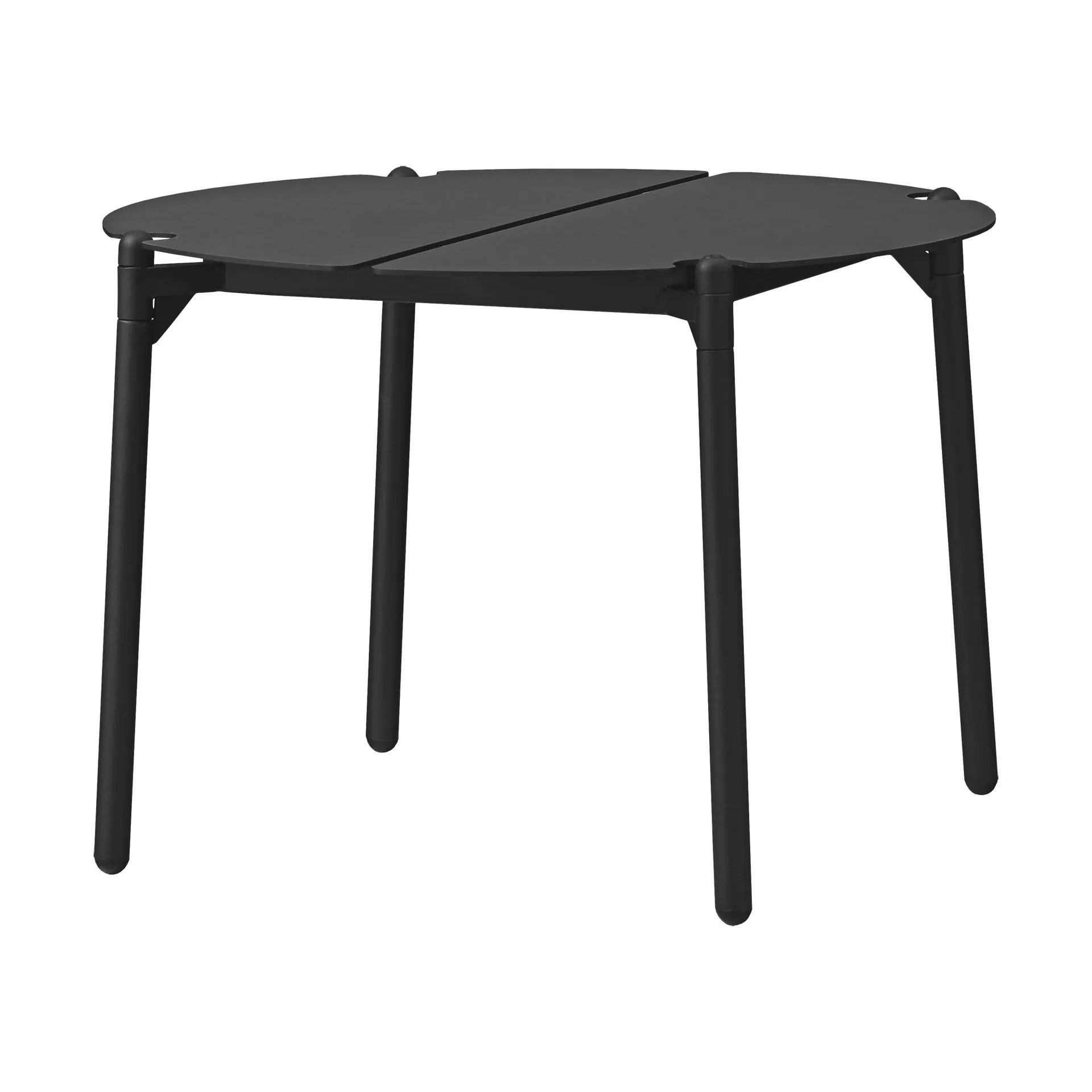 NOVO lounge tafel Ø50x35 cm, black AYTM