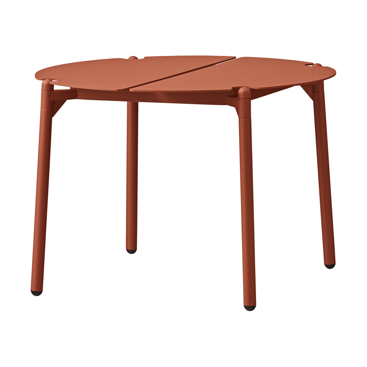 AYTM NOVO lounge tafel o50x35 cm Gingerbread | Scandinavisch Interieur | Tuintafels | Rood