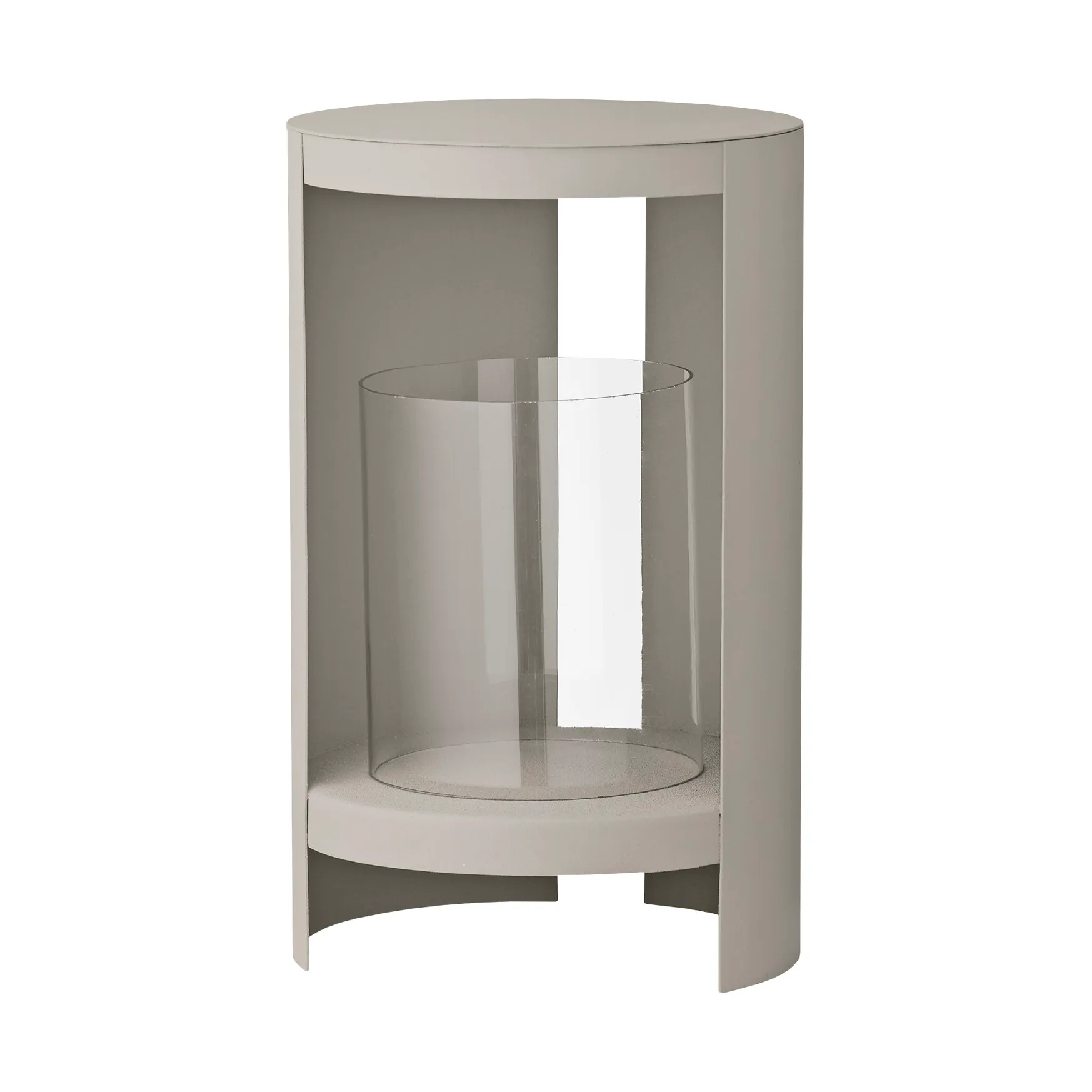 Ora lantaarn kaarsenhouder 43 cm, Taupe AYTM