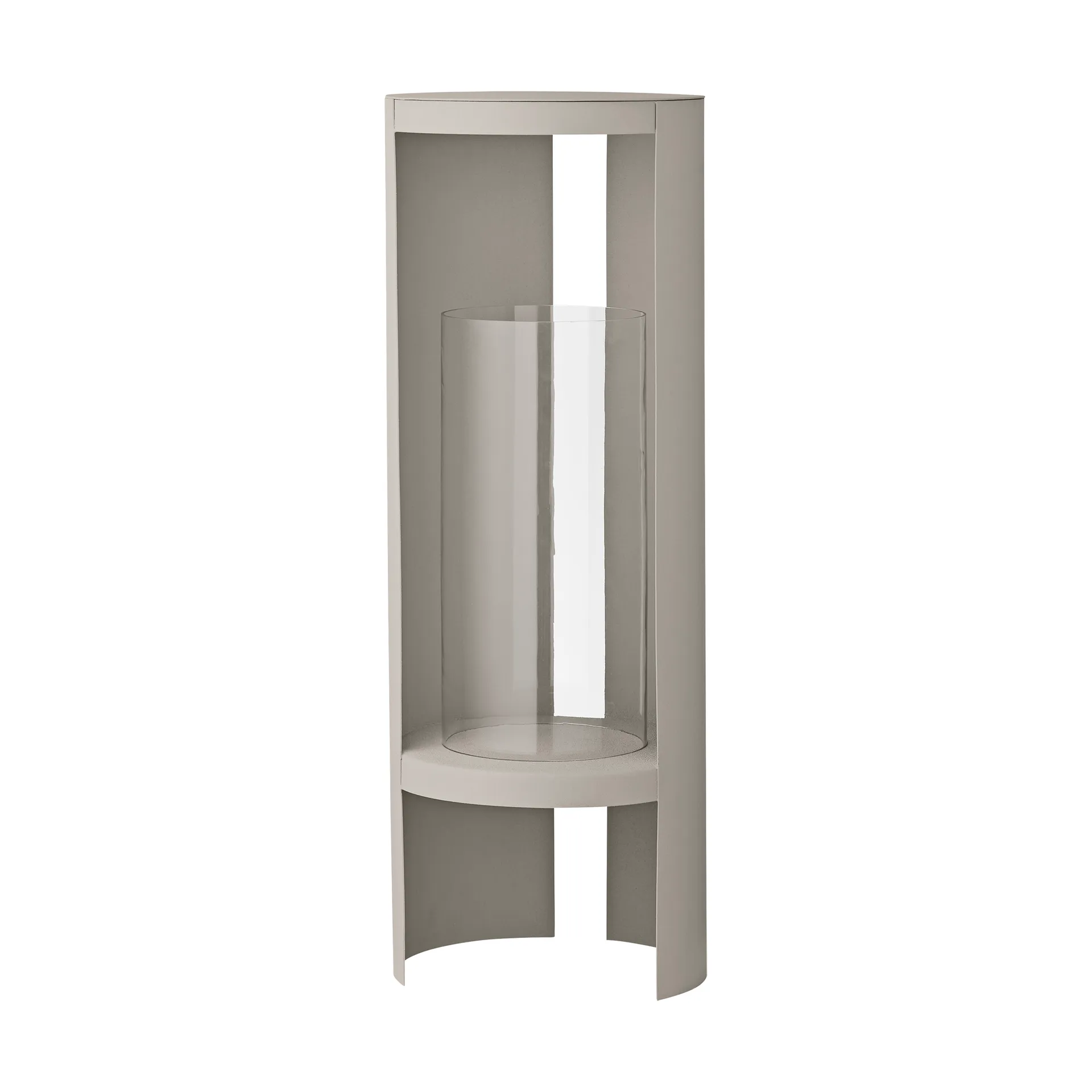 Ora lantaarn kaarsenhouder 73 cm, Taupe AYTM